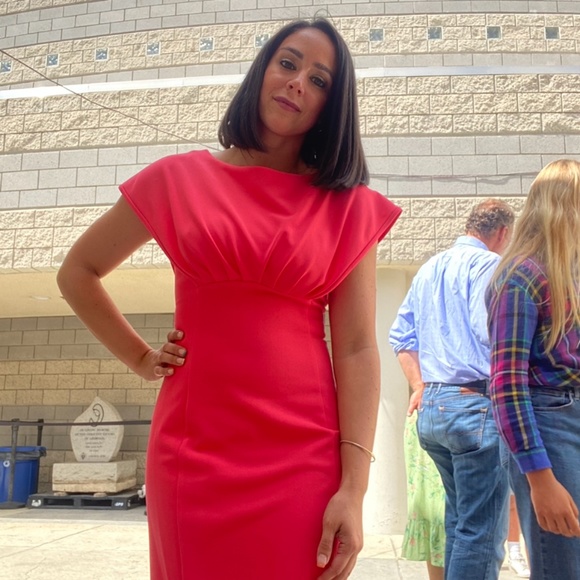 Calvin Klein Coral Dress - Picture 1 of 4
